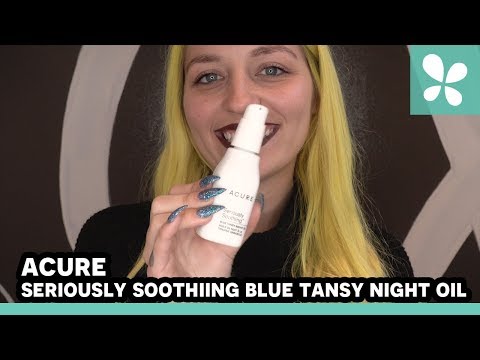 ACURE Seriously Soothing Blue Tansy Night Oil Works Like a Dream to Soothe and Hydrate Your Skin