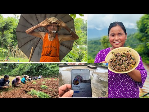 Hasko xoila sangai gali khup khako xu maile😔..bajuko mayako poka#siruthapamagar#villagelife#vlog