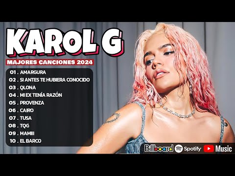 KAROL G Mix Mejores Canciones - Lo Más Popular de Karol G 2024