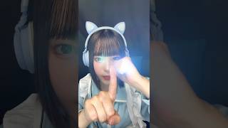 【ASMR】指に集中してると眠くなる😴集中力テスト #asmr #マウスサウンド #asmrfocustest #mouthsounds #shorts