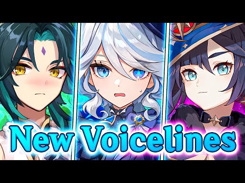 Furina and Mona are so Funny!! Xiao is so Caring and Ganyu- Nevermind.. | Genshin Impact voice lines