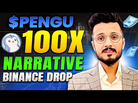 $PENGU 100x 🔥 || Binance List 100x Meme coin  || Binance Airdrop $PENGU