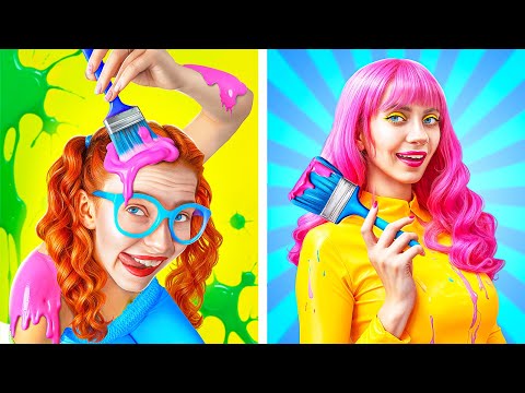 From Nerd To Beauty! Extreme Makeover With Gadgets From TikTok!