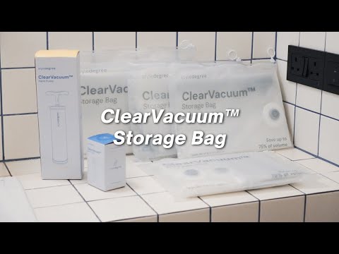 ClearVacuum™ Storage Bag | How To Use Vacuum Space Saving Storage Bags