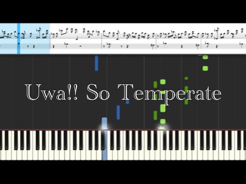 【UNDERTALE】おだやかだワン♬(Uwa!! So Temperate)を採譜してみた