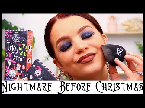 NIGHTMARE BEFORE CHRISTMAS X COLOURPOP REVIEW|APPLICATION+SWATCHES