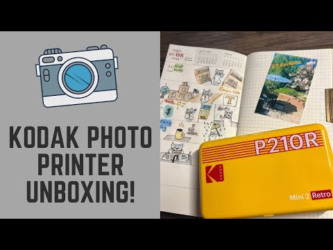 Kodak Photo Printer Unboxing & Setup