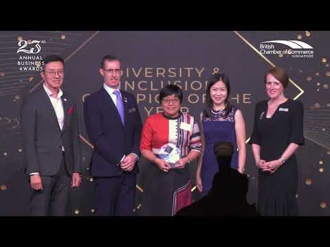 23rd Annual Business Awards - Standard Chartered win Diversity & Inclusion Champion of the Year