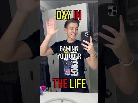 DAY IN THE LIFE of a GAMING YOUTUBER! 😳🎮