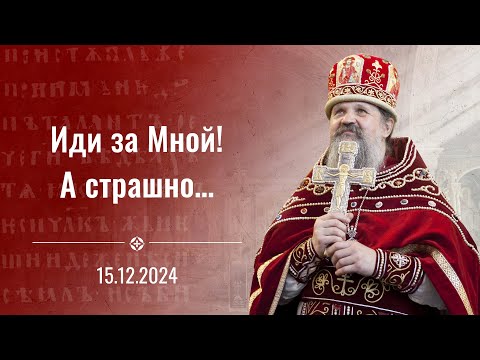 Мир обречен! И в то же время нужно сохранить радость! Проповедь о. Андрея Лемешонка  15.12.24