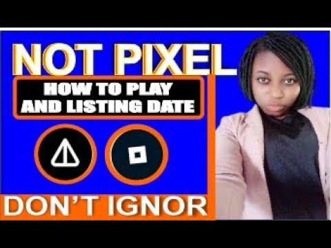 How To Play Not Pixel by NotCoin Airdrop | How to Play Not Pixel Telegram Airdrop