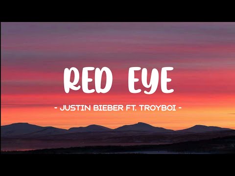 Justin Bieber ft. TroyBoi - Red Eye Lyrics 🎵 (Tiktok Song) | Hoppin' on the red-eye