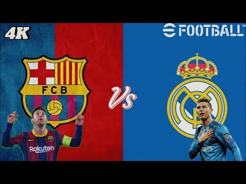 Barcelona Vs Real Madrid | efootball #trending #efootball