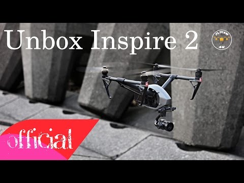 Unbox and review DJI Inspire 2