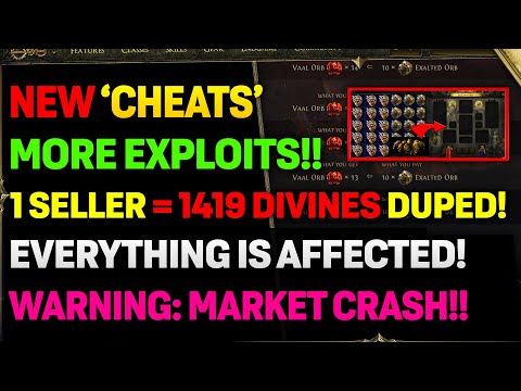 1 Guy Just DUPED 1400+ Divines! | NEW DUPES EXPLOITS + 'SAVE & LOAD' ITEMS WARNING!