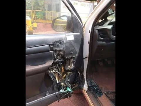 hand sanitiser senang terbakar di dalam kereta?!