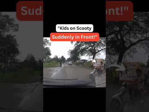 "Kids on Scooty, Suddenly in Front? Be Proof-Ready with Woodman Dashcam. Buy Now!"