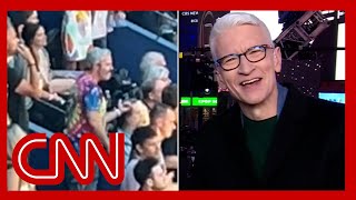 Anderson Cooper roasts Andy Cohen over his dancing at Las Vegas Sphere