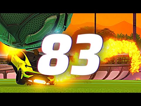 ROCKET LEAGUE INSANITY 83 ! (BEST GOALS, FREESTYLES, ROCKET LEAGUE CLIPS)