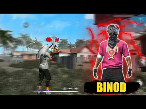 FREEFIRE  ONE SHOT 💥|| BATER THEN YOUR MACRO USERS 🤬|| BINOD 🤣