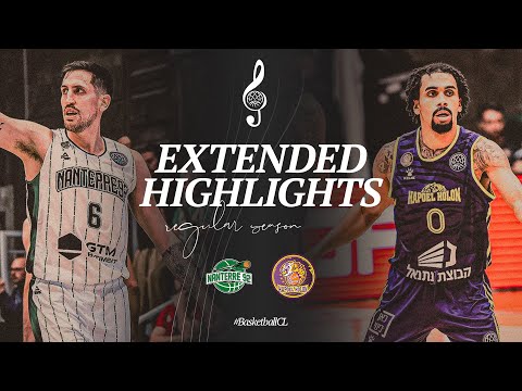 Nanterre 92 v Hapoel Netanel Holon | Full Game Highlights | #BasketballCL 2024-25