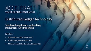 Distributed Ledger - Synchronising finance, unleashing innovation