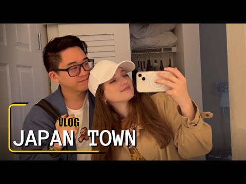 [amwf] International couple daily vlog. Japan town in San Francisco and Japanese restaurant