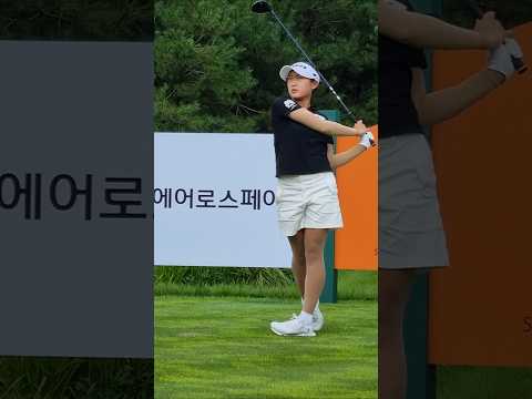 🌞🌞🌞 눈이 너무 부셔~~ 김민주😎 #김민주 #골프 #klpga #스윙