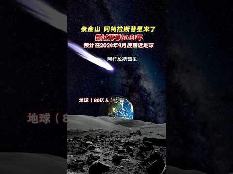 6萬年一遇，紫金山天文台發現新彗星#阿特拉斯彗星 #科技