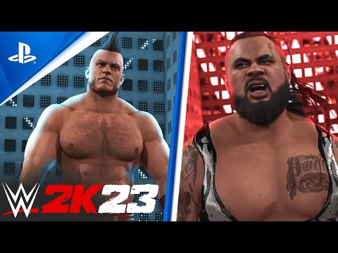 CRAZY WWE 2K23 CAWS! - Bronson Reed WWE & Brian AEW Cage 🔥💪