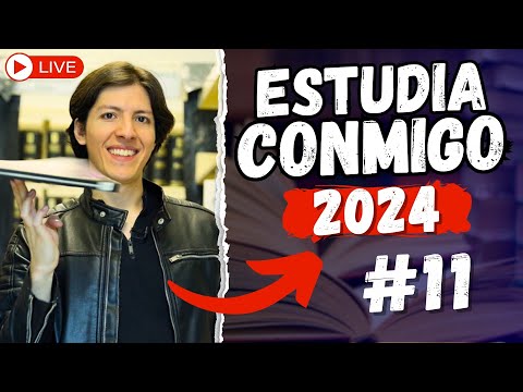 🧠 ESTUDIA CONMIGO 2024 - Parte 11 | Estudia en Vivo con Pablo Lomeli (2 Horas con Música)