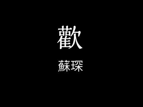 蘇琛-歡 歌詞