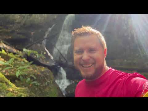 Mannis Branch Falls  - Waterfall hike near Gatlinburg and Sevierville, TN