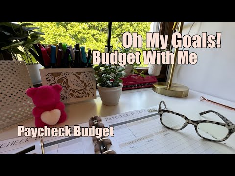 BUDGET WITH ME - Paycheck Organization | Fixed & Variable Expenses