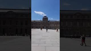 🖼️🏰 Discover The Louvre from the Backside! | Hidden Views of Paris 🇫🇷✨ #parisolympics2024 #paris