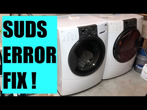 BEST FIX || Washing Machine || Suds Error F02 || Kenmore HE3