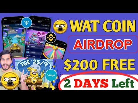 WATCOIN CLAIM UPDATE ভিডিওটা দেখে সবাই claim করে রাখেন