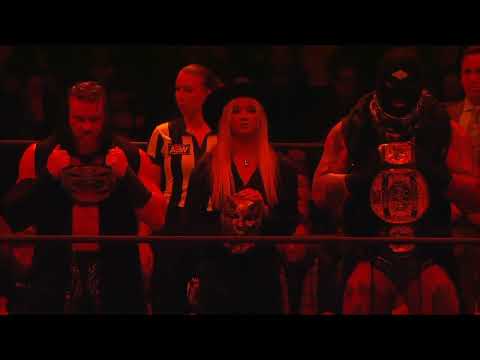 House of Black badass entrance as AEW World Trios Champions,AEW Dynamite,15/03/23