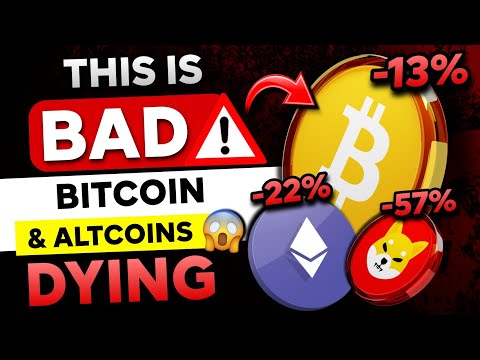 🛑 Bitcoin & Altcoins DYING -20% Dump Reason? | Why Huge CRASH? | Crypto in Bloodbath | Bitcoin Crash