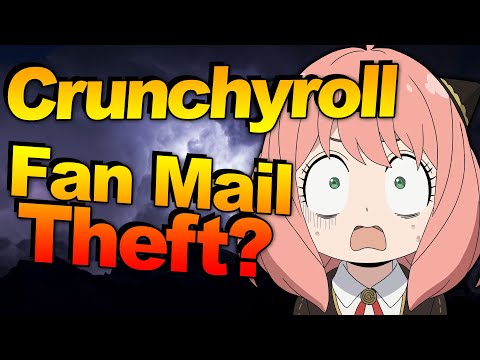 Crunchyroll faces Allegations of Fan Mail Theft by Voice Actor / Director