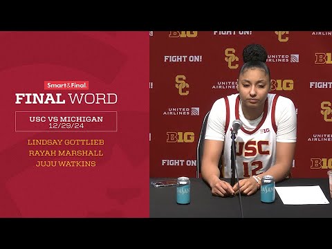 USC Women's Basketball vs Michigan Post Game Press Conference