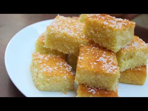 Simple Semolina Cake Recipe That Is Incredibly Moist and Irresistibly Crumbly!