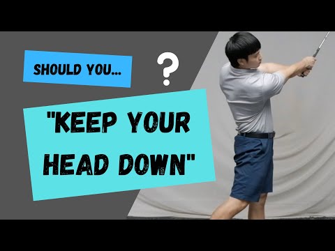 Should you..."KEEP YOUR HEAD DOWN"???