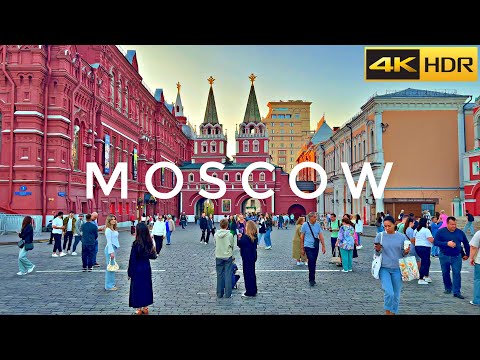 🇷🇺 This is Moscow in 2024 🪆 A Russian Summer Walk [4K HDR]