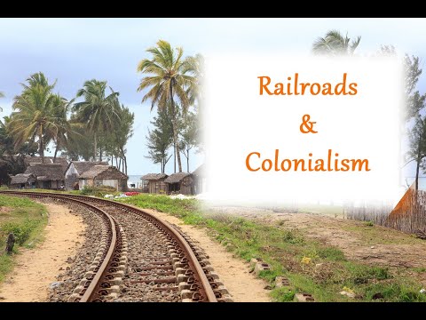 #Railroads in developing countries, a legacy of the #Colonial era