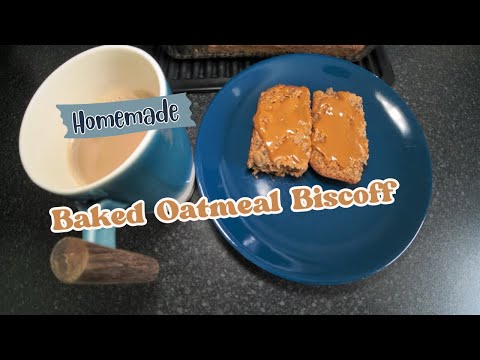 Baked Oatmeal Recipe with Biscoff| Breakfast Snack