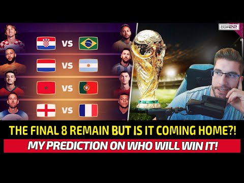 [TTB] THE FINAL 8 REMAIN! - WHO WILL WIN THE WORLD CUP?! - LEAVE YOUR PREDICTIONS FOLKS!