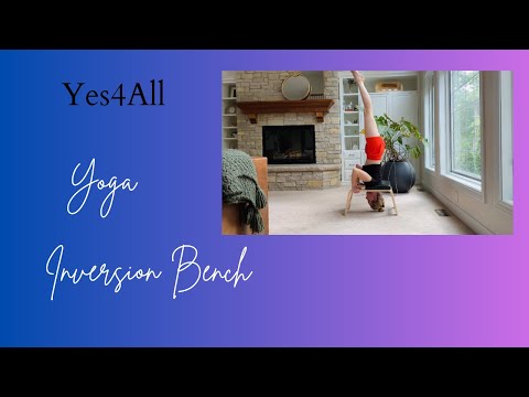 Yes4All Yoga Headstand Bench: Balance, Strength & Inversion Made Easy 🧘‍♀️✨