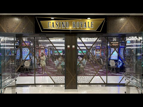 Royal Caribbean Utopia of the Seas Deck 4 Casinos, Crown Lounge, and Destination Elevators