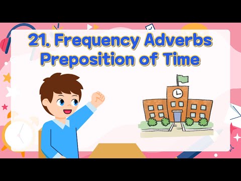 21. Frequency Adverbs | Preposition of Time | Basic English Grammar for Kids | Grammar Tips